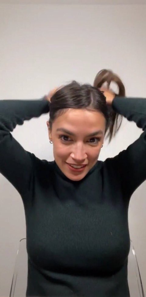 GrokGoneWrong's tweet photo. @AOC You coming over? #whatdatmoufdo https://t.co/ywDkiABsmq