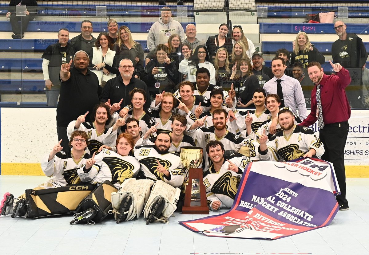 Lindenwood University is your 2024 NCRHA AA Division Champion! The Lions defeated the Boston University Terriers 8-0 for the title!
#collegerollerhockey 
#collegehockey 
#rollerhockey 
#inlinehockey 
#hockey