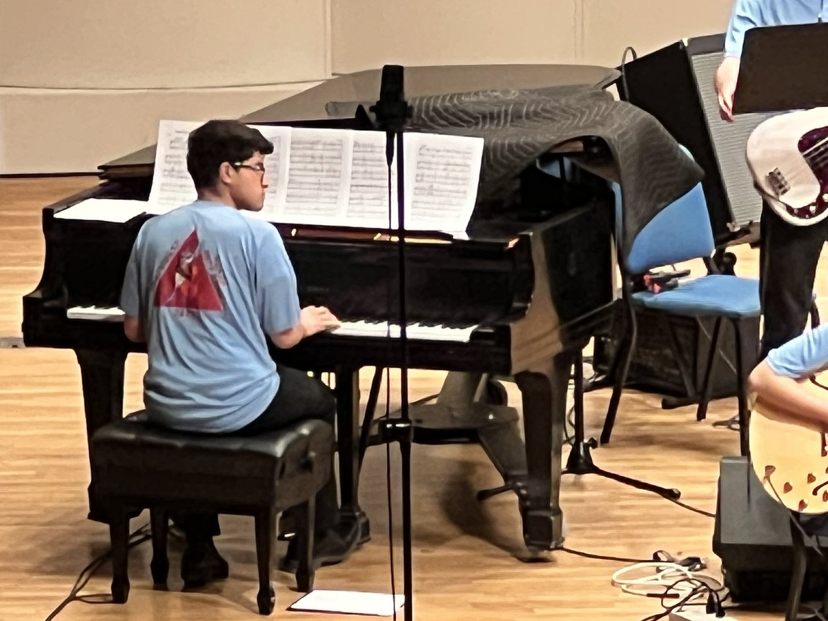 Ranger Band students Miguel Monroy & Emily Valdez represented Riverside with pride at the 2024 NMSU Southwest Honor Jazz Band concert! They selected 1 student to receive a $1,000 scholarship to NMSU & that student was Miguel Monroy!!! Congratulations!!! @YISDFineArts @vlara_82