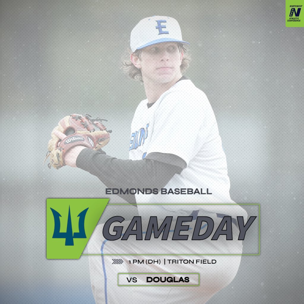 Baseball is getting ready for a doubleheader scrimmage 🆚 Douglas. First pitch is 1 pm. 📍 Triton Field 🎟️ $7 - cards only 🎥 nwacsportsnetwork.com/edmonds