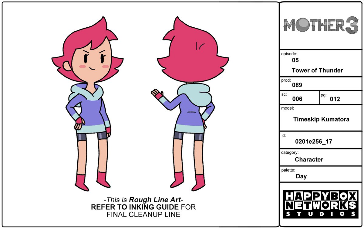 Kumatora from the hit 2010's cartoon Mother 3