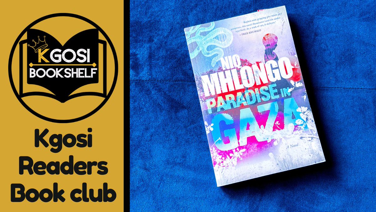 Bookclub Sundays are thee best. Tonight we discussed Paradise in Gaza by Niq Mhlongo. If you were not able to join the discussion, you can view it here… youtube.com/live/9Ivxqe7cJ…