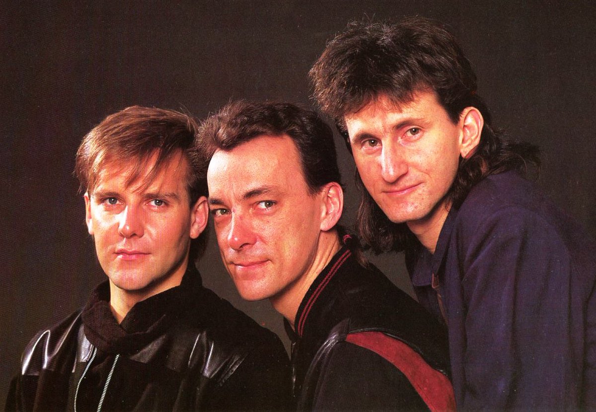 Rush, 1984 (Alex Lifeson, Neil Peart, Geddy Lee)