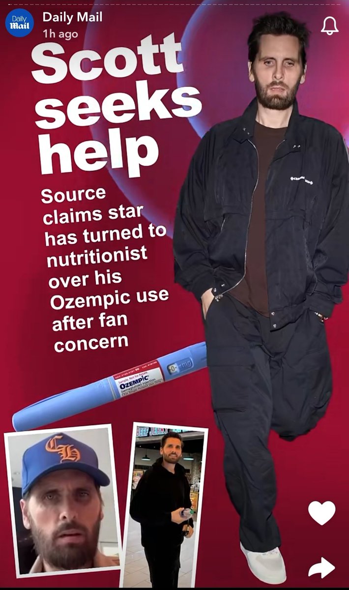 KardashTruths's tweet photo. Help why is scott on ozempic https://t.co/lvF5tk9jun