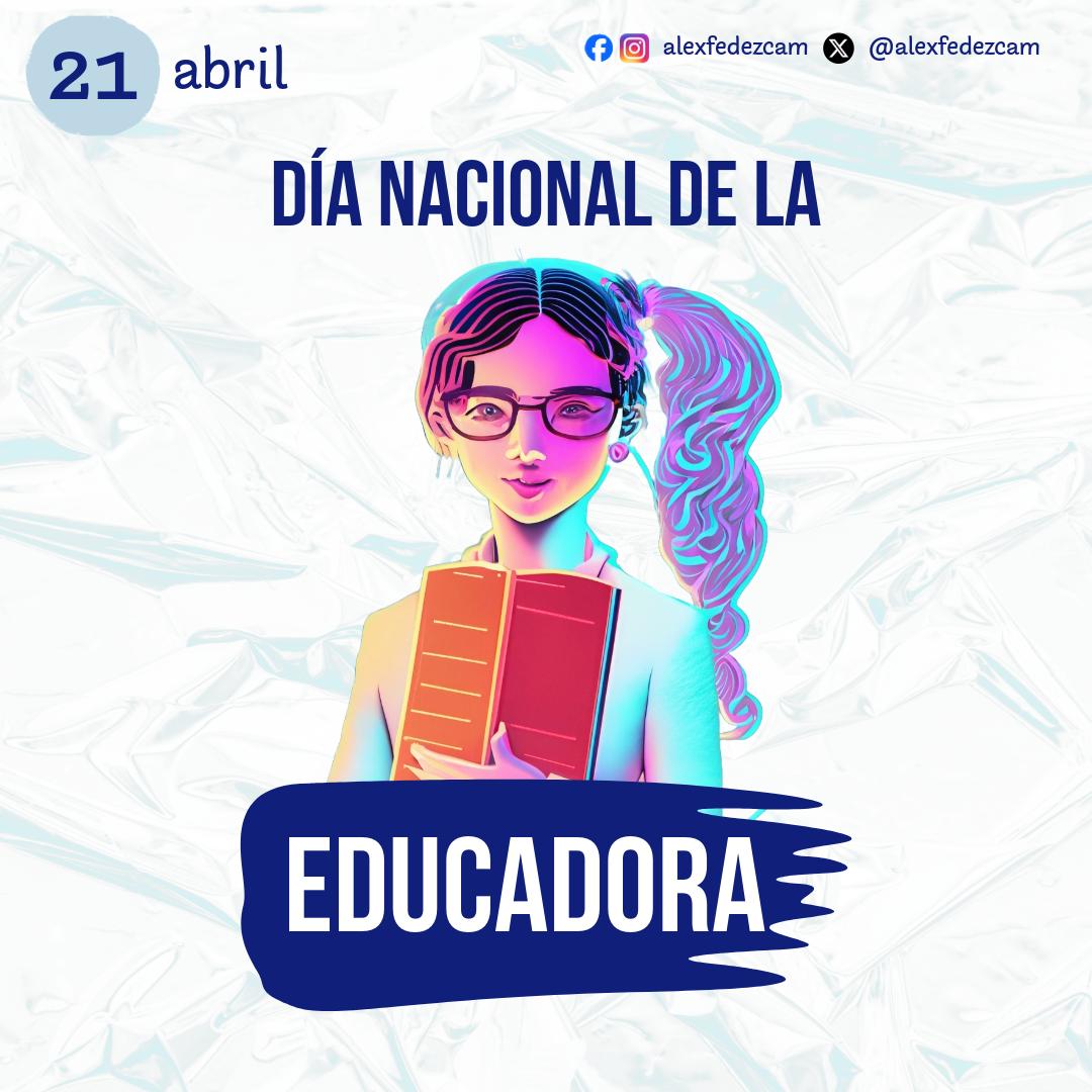 Mi reconocimiento y agradecimiento a las educadoras de nuestro país y del #Edoméx, porque con su esfuerzo y dedicación enseñan e inspiran a las niñas y niños de México. #DíaDeLaEducadora #AlexFedezCam
