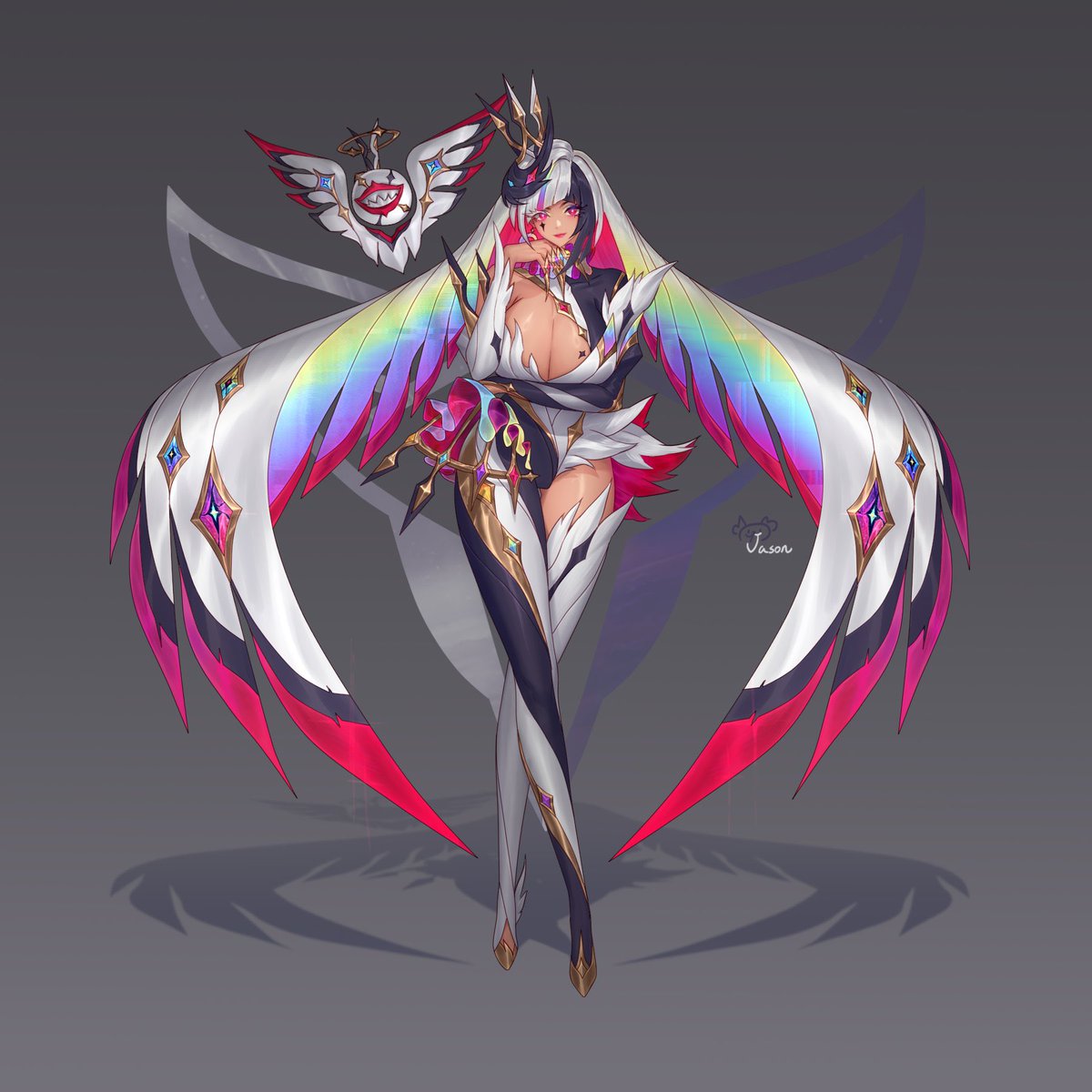 Day 198🎉
Ideas for Ultimate Star Guardian/Nemesis Evelynn ✨😈

Art by:  @estelaresbr

 @LeagueOfLegends @wildrift
#Evelynn #starguardian