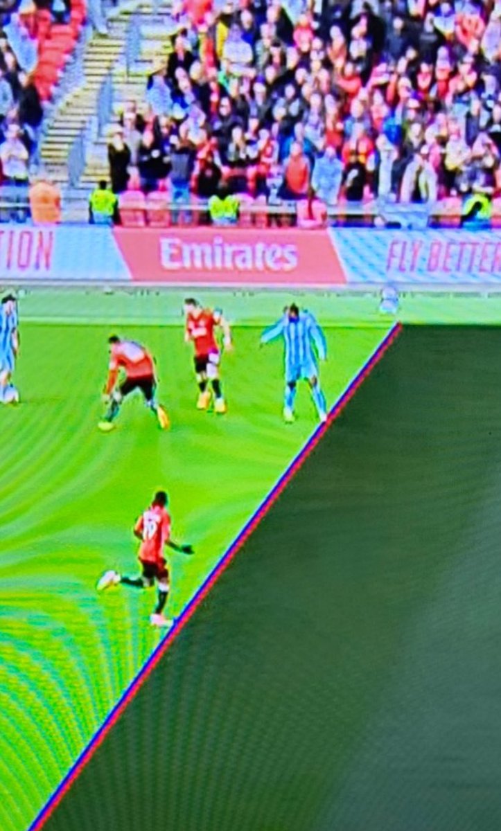 VAR has just robbed us all of one of the great FA cup moments in its 150 year history. I’m sorry, this is not offside. This isn’t what we wanted VAR to do, we wanted it to stop proper injustices like Henry or Maradona’s handballs. I don’t even trust the lines!