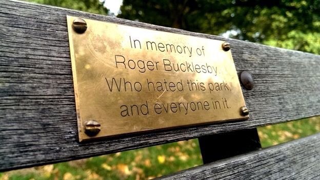 Roger didn’t actually die he’d emigrated to Australia. #Truefact #BenchLove