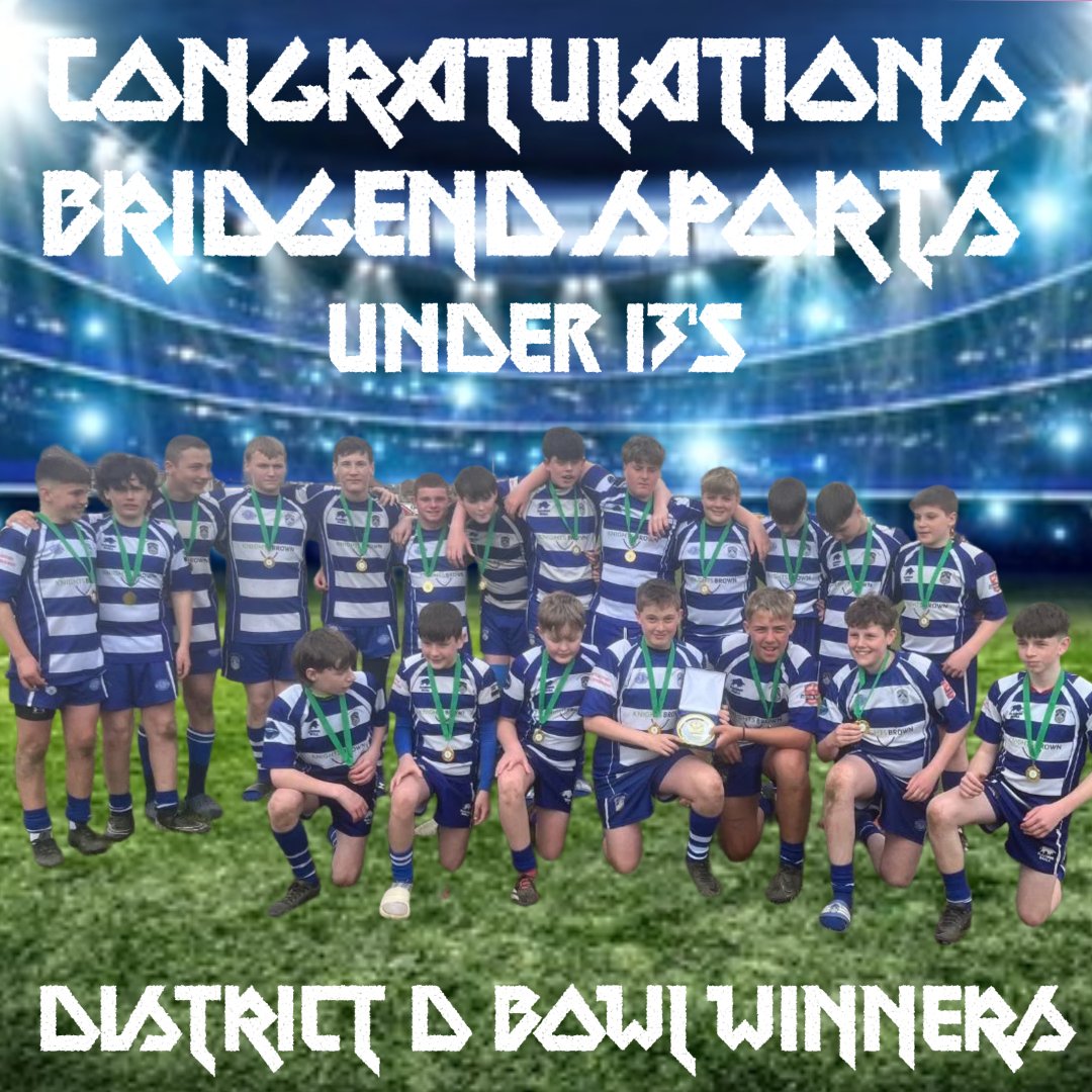 🏆 U13's District D Bowl Winners Congratulations to Our Under 13 Squad who won the District Bowl Festival today held @ Aberavon Green Stars. HUGE Well done Squad, Coaches & Managers 💪👏👏👏 The Futures Bright it's 🔵 & ⚪️ #cots #bsmjarmy