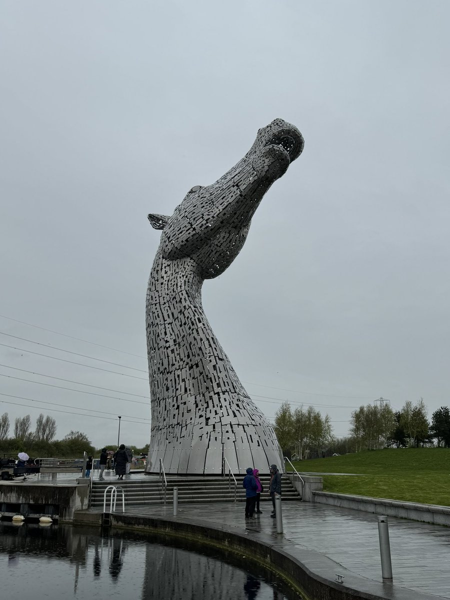 Super day at #thekelpies today. Despite the shitty weather 😀