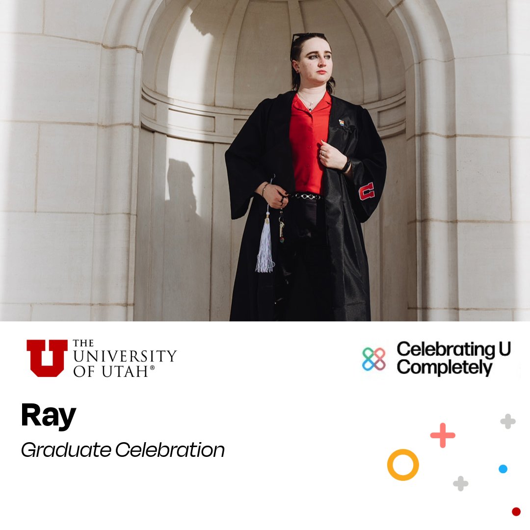 🎉 Congratulations to Ray 🎉 'I want to thank Karen Marsh for being the best mentor I could have every had. [...] I also want to thank my fiancé for reminding me to slow down, rest, and have fun. [...]' ~ Ray 💻 loom.ly/iwwdL9o @uutah @nerdykatsntatts