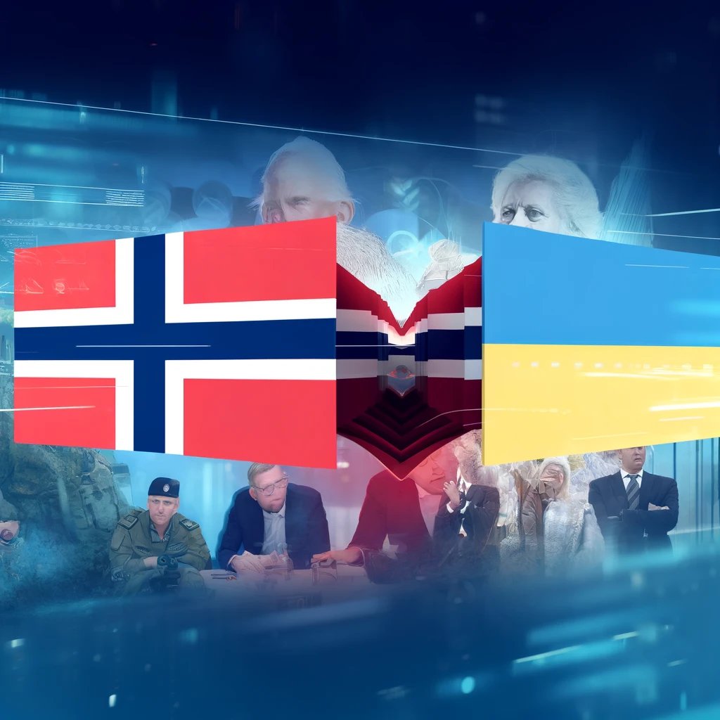 🚨 Breaking News: Norway to Ramp Up Support for Ukraine 🇳🇴🇺🇦 
🧵1/8 Prime Minister Jonas Gahr Støre announces a significant increase in Norwegian aid to Ukraine during his visit to Germany. Amid ongoing Russian attacks, Norway commits to stronger military and humanitarian support