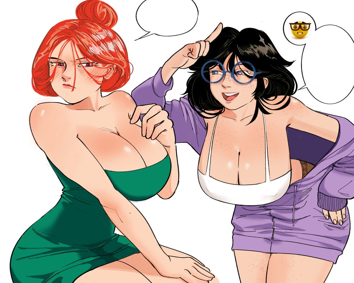 I have no idea what to put in the speech bubbles.
#nsfwtwt #ComicArt #artwork #artistsonX
