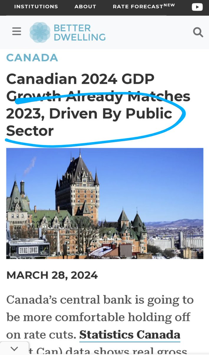 @viraniarif @KamalKheraLib @vankayak There are 200,000 fewer self employed & 700,000 more public sector employees than before the pandemic. The growth in GDP is fake driven by government jobs. More takers fewer makers is a recipe for economic catastrophe