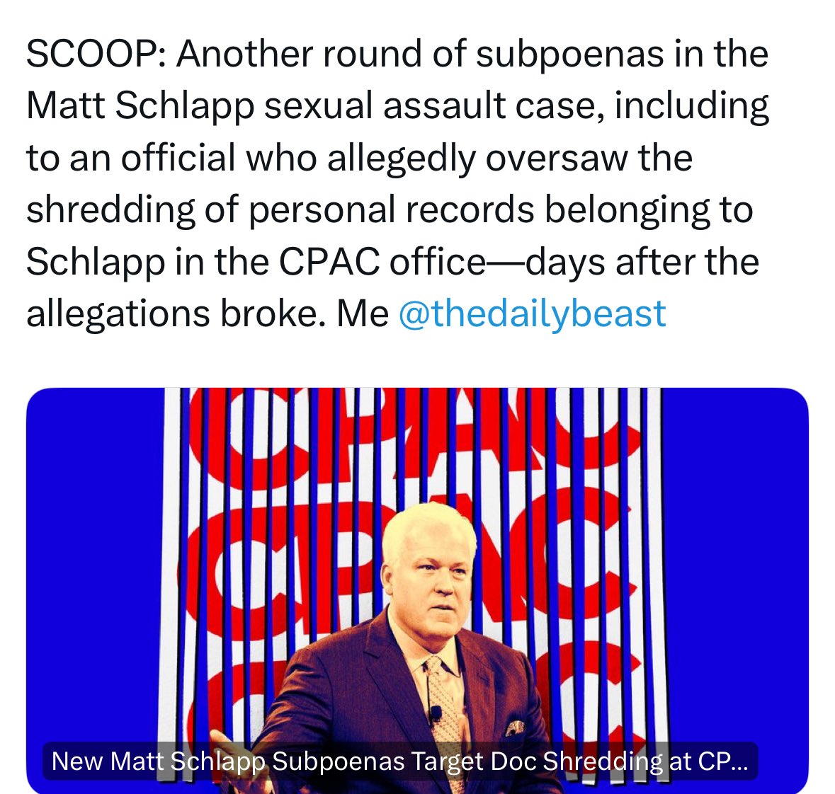 DotardF32987's tweet photo. @NotHoodlum @LePapillonBlu2 This Matt Schlapp?!😂😂 https://t.co/Fdbeqocd1U