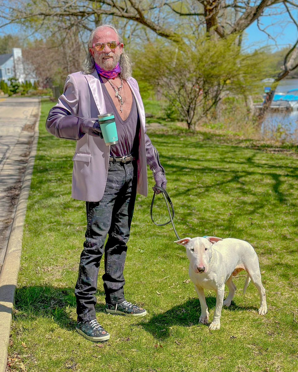 Warmed up nicely. #Custom dinner jacket #RickOwens Gethsemane Dylan t #KrisVanAssche for #DiorHomme jeans #AlexanderMcQueen sneakers #Lanvin vintage silk scarf #RickOwens Gethsemane cargo gloves #RobertLeeMorris #WerkstattMunchen (2) #ElsaPeretti necklaces #Knockaround sunglasses