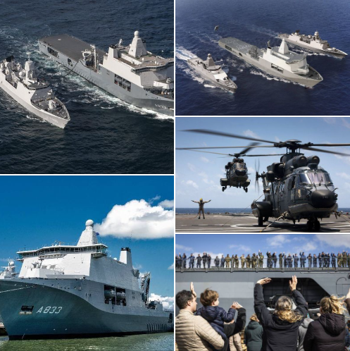 This afternoon also Ms. Karel Doorman left for the Red Sea. The ship provides Logistical & Medical capacity to operation #Aspides. Dutch Marine contribute to maintaining free passage in the Middle East. Zr. Ms. Tromp, Dutch Frigate is already in the Red Sea.