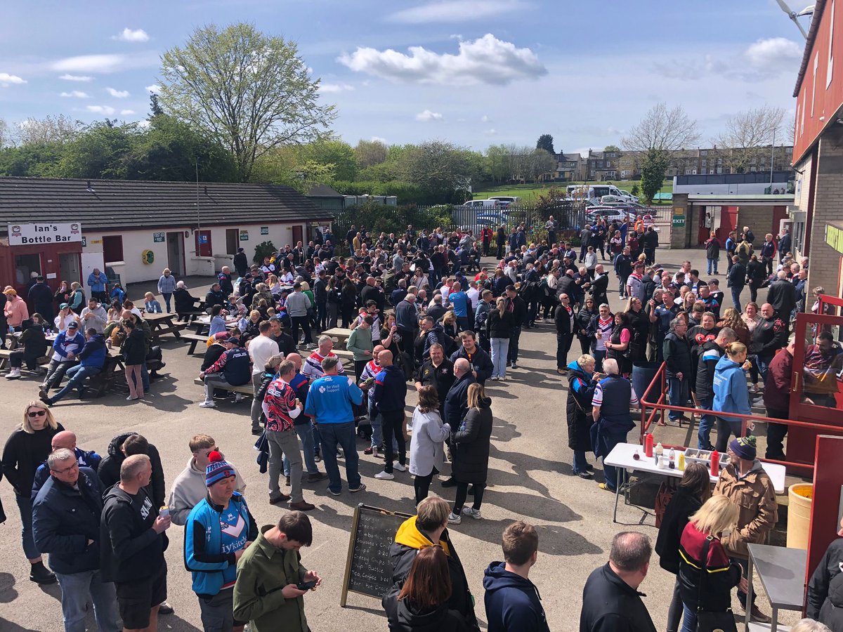 BatleyRLFC's tweet photo. A performance to be proud of from our boys today against a very strong opponent. 

Thank you for your outstanding support and thank you to the travelling @WTrinityRL support, we hope you enjoyed your day with us https://t.co/rC5pcXPIi0