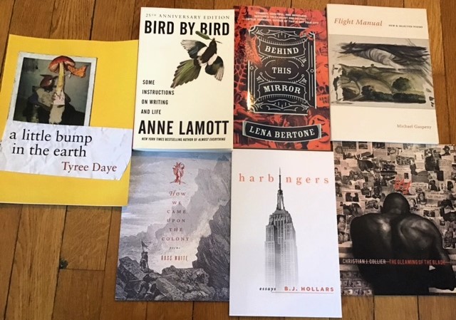 Learned a lot at the NCWN Spring Conference yesterday (presented by @WritingestState), met some really cool writers, heard some share their works, and got a nice book haul, too! #Writerscommunity #poetrycommunity