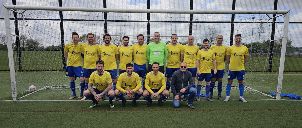 CHAMPIONS!! 🏆 
A convincing 5-0 win over rivals Sprowston today means with 4 league titles &amp; 4 County Cup wins, Cringleford are the most successful veteran’s team in Norfolk.
#letsdrinktocringlefordvets 💛💙