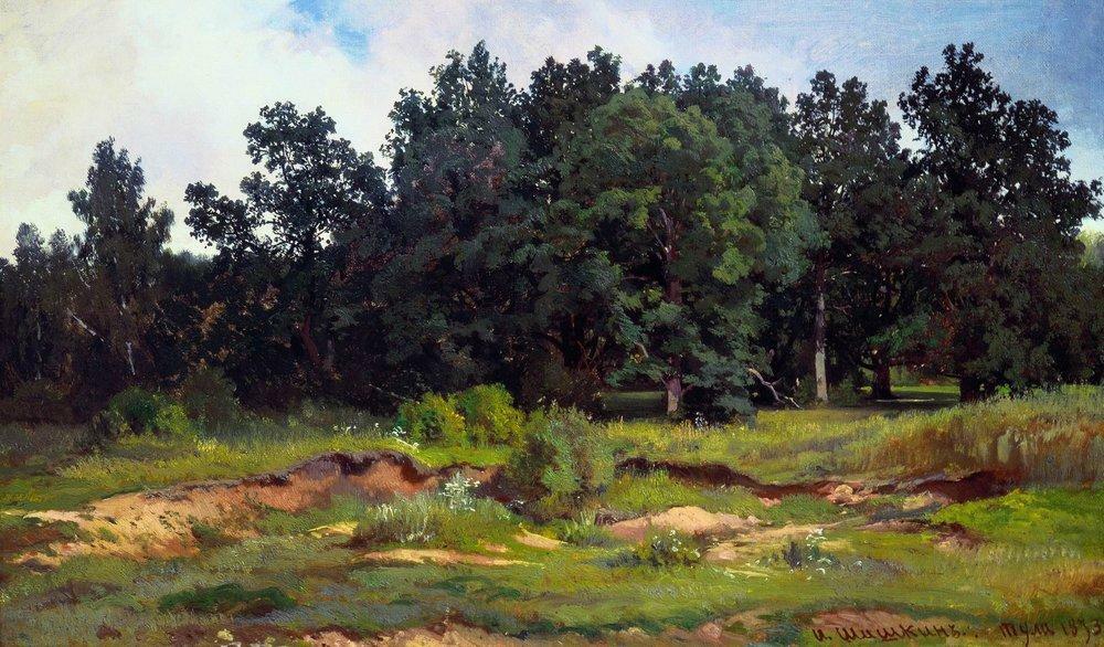 Oak grove in a gray day, 1873
Get more Shishkin 🍒 linktr.ee/shishkin_artbot