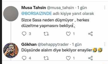 düşmez kalkmaz bir Allah. Hisseler, asla olmaz denilen yerlere çıkma ve asla düşmez denilen seviyelere düşme yeteneğine sahiptir.