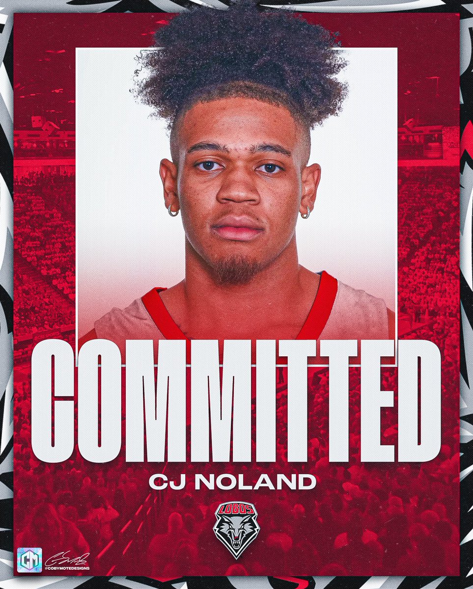 NEWS: CJ Noland will transfer to New Mexico He averaged 10.9 points and 2.8 rebounds per game while shooting 38.4% from three @TheAthleticCBB