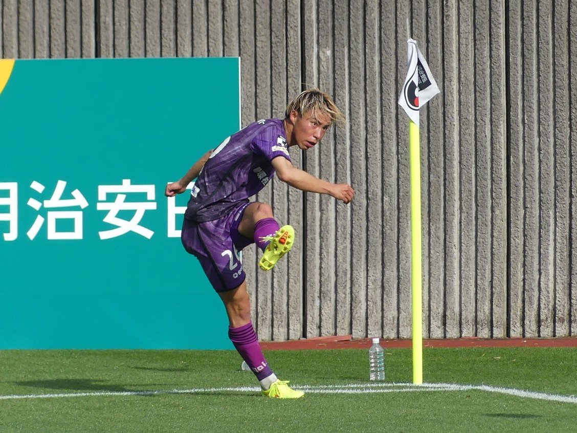 20240407⚽️Ｊ２ 藤枝MYFC🆚ベガルタ仙台⑧ (藤枝総合運動公園サッカー場) 藤枝MYFC⚽️西矢健人選手 キーホルダーガチャで西矢選手が出た🕎