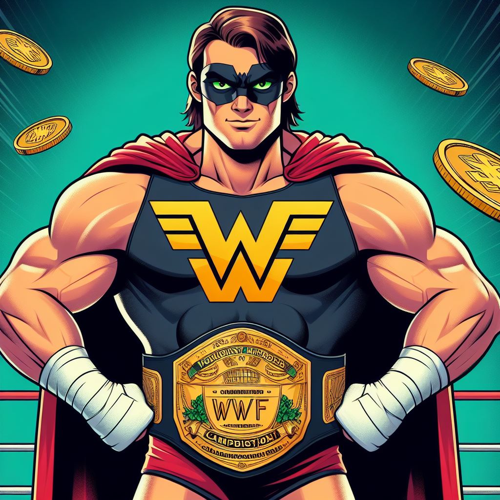 Not all heroes wear capes... Some wear championship belts! $WWF is looking for fighters with ATTITUDE. Are you ready to join the revolution? #CryptoHeroes #WWF