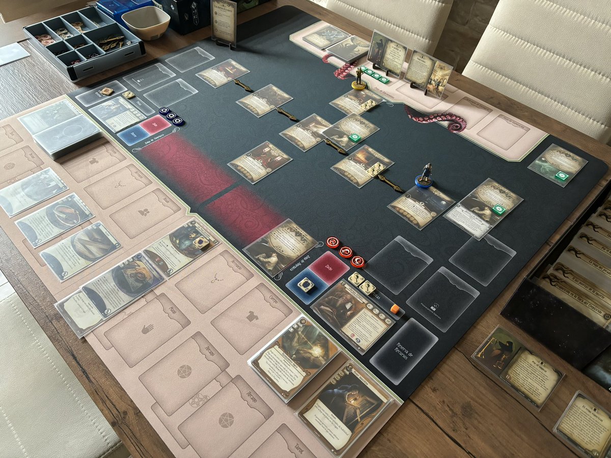 Miguel_ALNA's tweet photo. “A las puertas de la muerte” #ArkhamHorrorlcg del Círculo roto. Un escenario brillante, completo y algo largo pero que disfrute de escenario. Que maravilla como los enemigos, las traiciones y las ubicaciones hacen que la ambientación sea perfecta y coherente…⬇️ https://t.co/rL64QsXpiJ