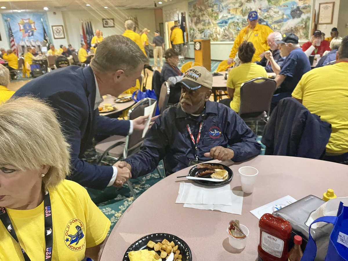 Our war memorials are a testament to the sacrifice of our nation’s veterans. Thank you to @ODHonorFlight for all your incredible work and for inviting me to speak at the Mission 6 send-off!