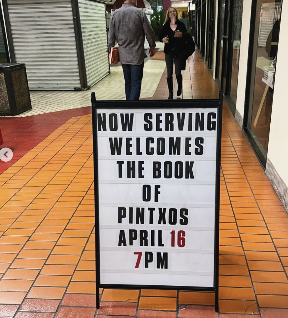 Still processing the whirlwind that was The Book of Pintxos USA Tour 🙂‍↔️ So grateful to all of you for coming out. Your obsession with 🍡🍢 + #BasqueCountry never ceases to amaze me and reignites my own enthusiasm. Thank you 🙌 + thanks to @Gipuzkoa and @artisanbooks