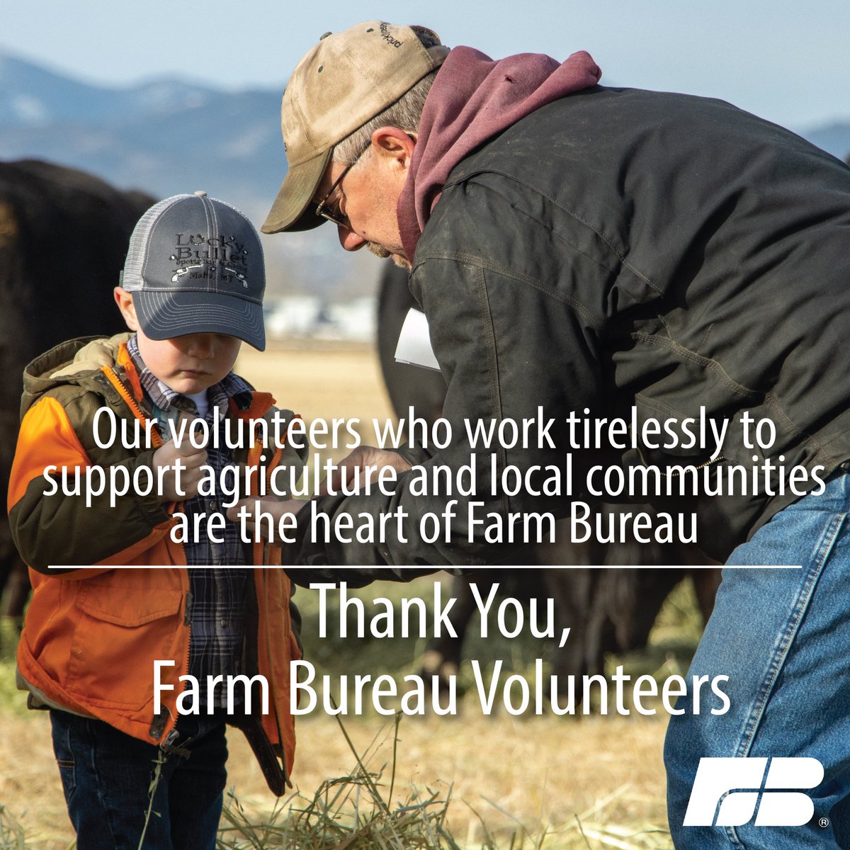 The spirit of farm and ranch communities has always been one of working together and giving back. This #NationalVolunteerWeek, we recognize the volunteers who work tirelessly all year long!