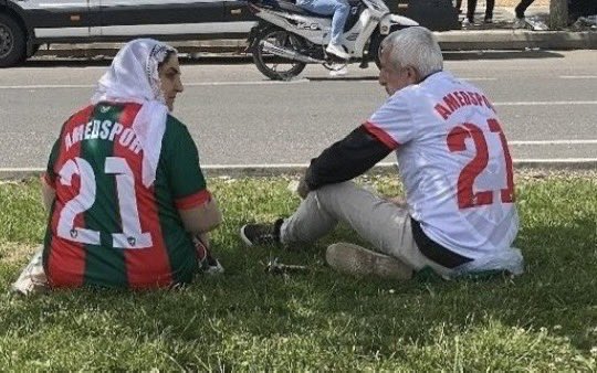 Amedspor bir futbol takımının ötesinde bir değer olduğunun kanıtı bu fotoğraftır!