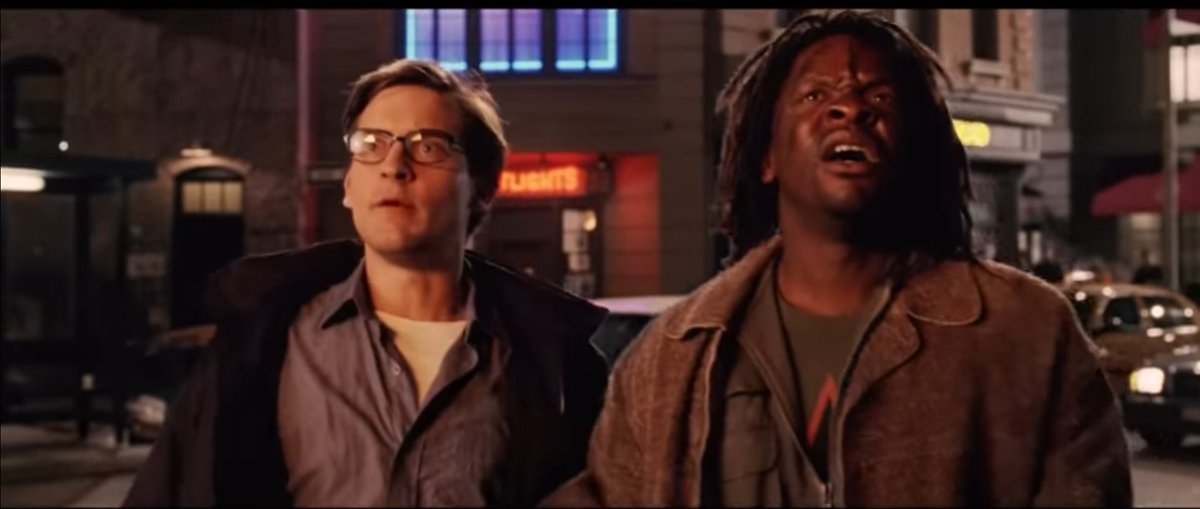 DannyBReviews's tweet photo. After all these years I've only just noticed the "You mess with Spidey you mess with New York" guy is also the burning building guy... https://t.co/IkrBXOprAc