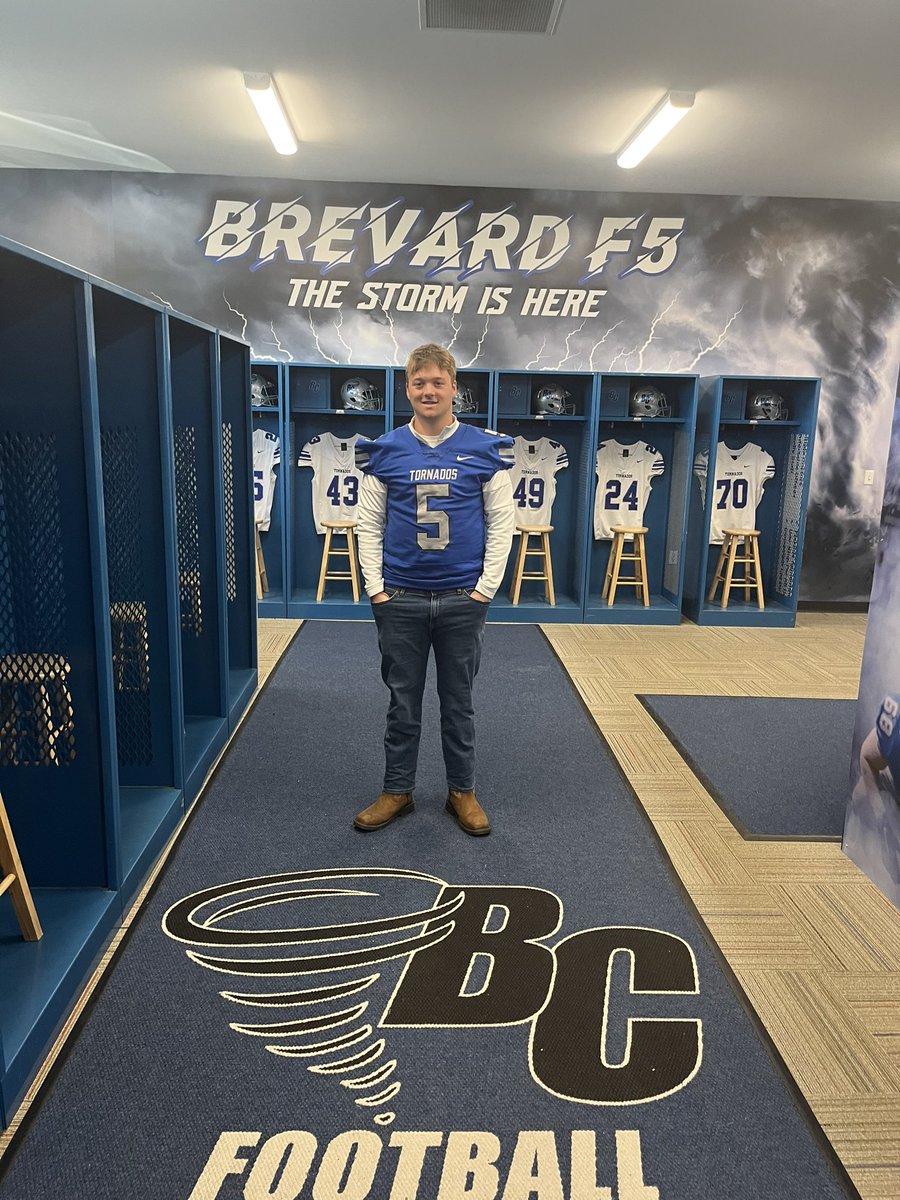 Had a great visit <a href="/BrevardF5/">BC Football 🌪</a> Thank you <a href="/ThebigU/">Brandon Unangst</a>