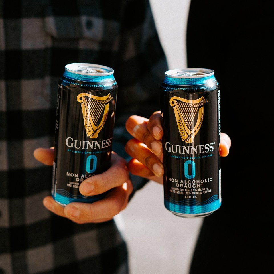 Ready for a Sunday slowdown? Try the @guinnessus Non-Alcoholic Draught. All the malty goodness with none of the buzz. 

#zeroproof #nonalcbeer #gottabeguinness #draught #irishbeer