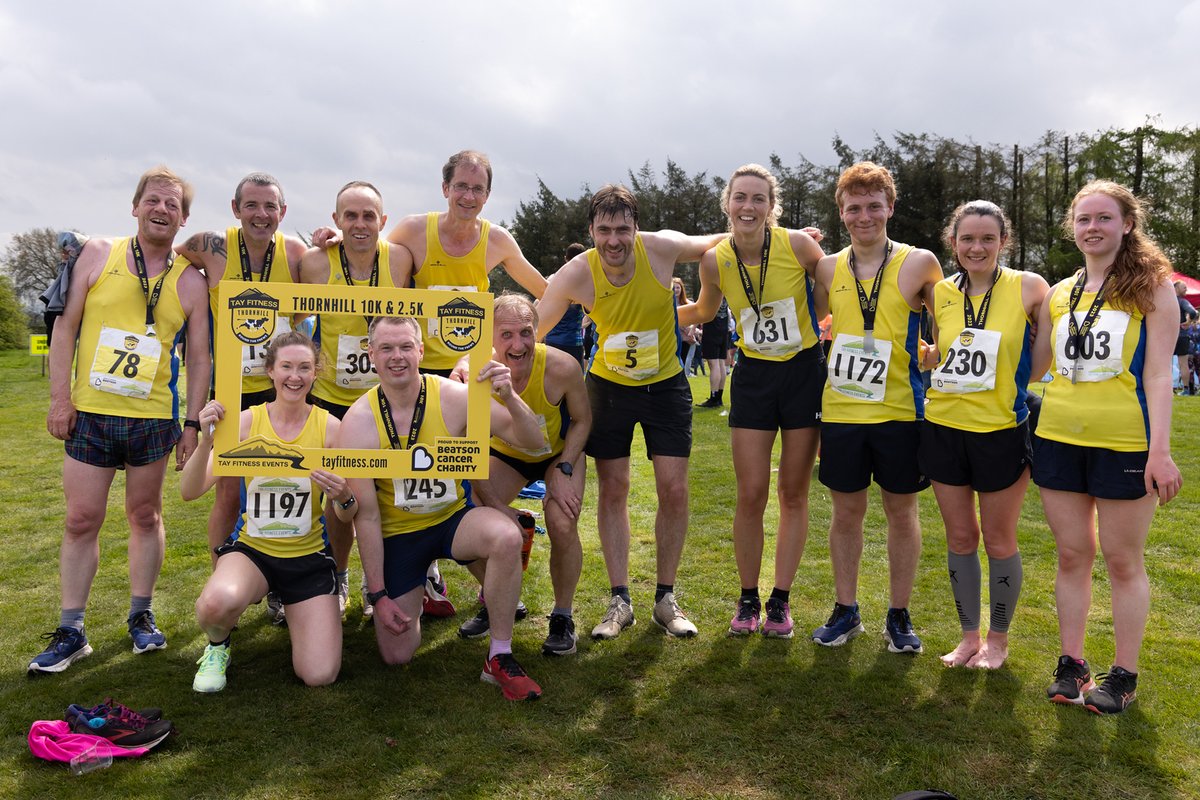 Inspired by the #LondonMarathon today? 👀 🏃 

Join us for a meaningful run on May 5th with stunning views in memory of local dairy farmer, Steven Black💛 

Sign up to Thornhill 10K or 2.5K today: 

bit.ly/3U75gCV 

#FundraisingChallenge #Runforacause #Strilingshire