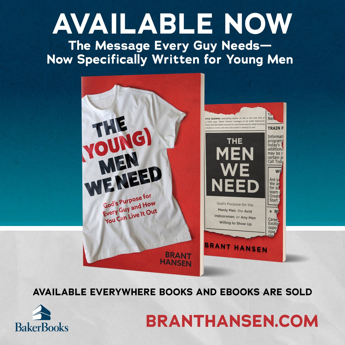 I wish I could give these away. I do give them away, locally, but wish I could airdrop them over the entire country.

Guys are LOOKING for a vision for masculinity that makes sense, and isn't a bunch of cultural tropes. Even churches and Christian schools are sadly failing to do