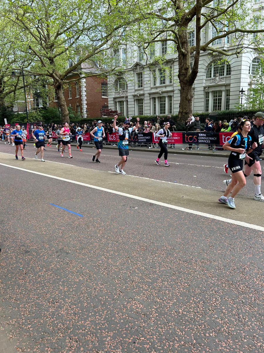 The best day @LondonMarathon So grateful for the support and well wishes 🙏 #LondonMarathon2024