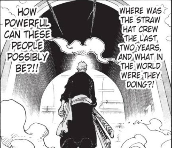 Zoro was stronger than Luffy all post ts until 1010