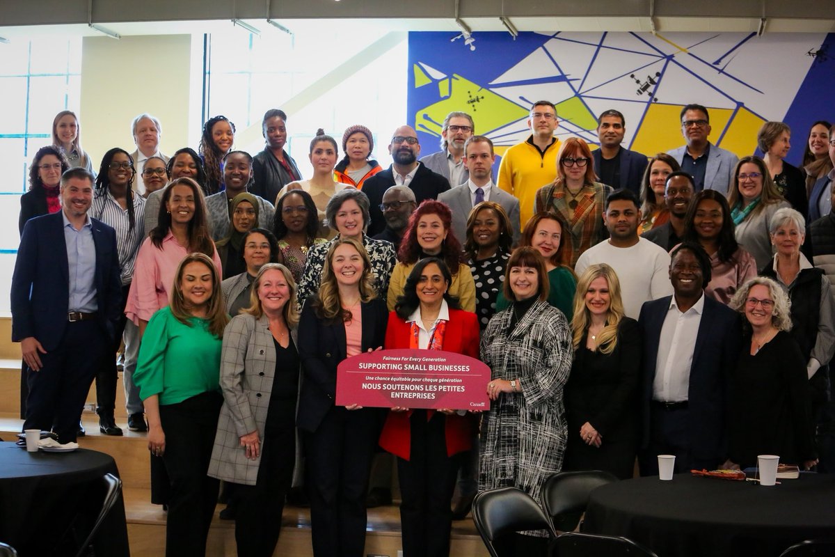 #DYK that 98% of businesses in Canada are small businesses?

To boost our economy &amp; support these businesses, Budget 2024 is:
🍃Introducing the Canada Carbon Rebate for #SmallBiz 
🇨🇦Investing $200million in start-ups across the country
…and so much more.