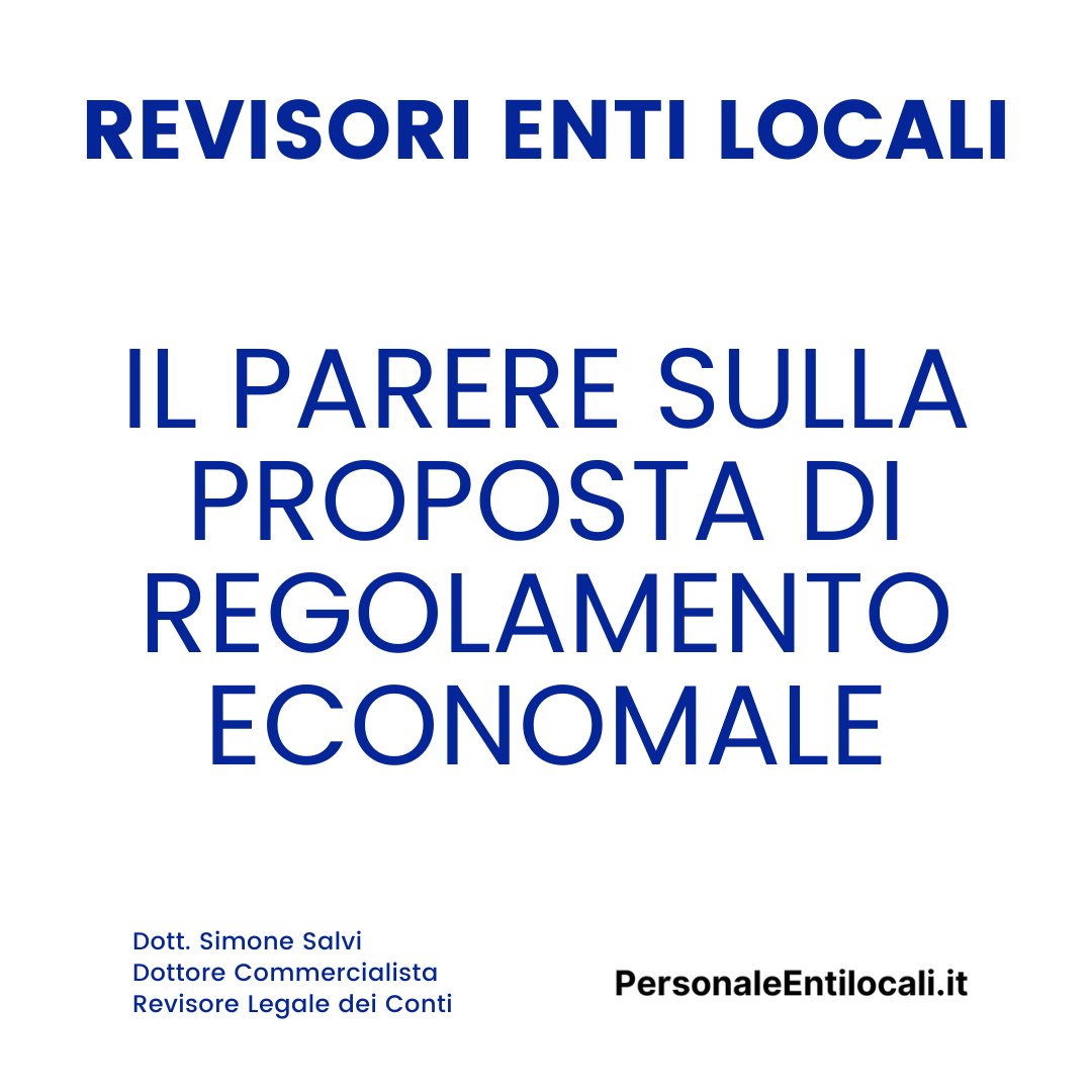 EntiLocali's tweet image. [Revisori Enti Locali]

Il Parere sulla Proposta di Regolamento del Servizio Economale

personaleentilocali.it/corso/parere-r…

#revisori #entilocali #mef