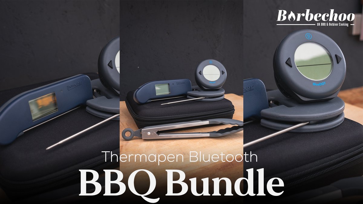 Barbechoo_James's tweet photo. The last of the @Thermapen_ BBQ Bundles we are looking at is the Bluetooth BBQ Bundle.
🎥 https://t.co/AJ6BppLoQN
Check out the video above for a run down on what's in this bundle
#bbq #ukbbq #barbechoo #teamtemperature #thermapen #BBQthermometer #bbqbundle #bbqaccessories https://t.co/n4s1GDBc1j