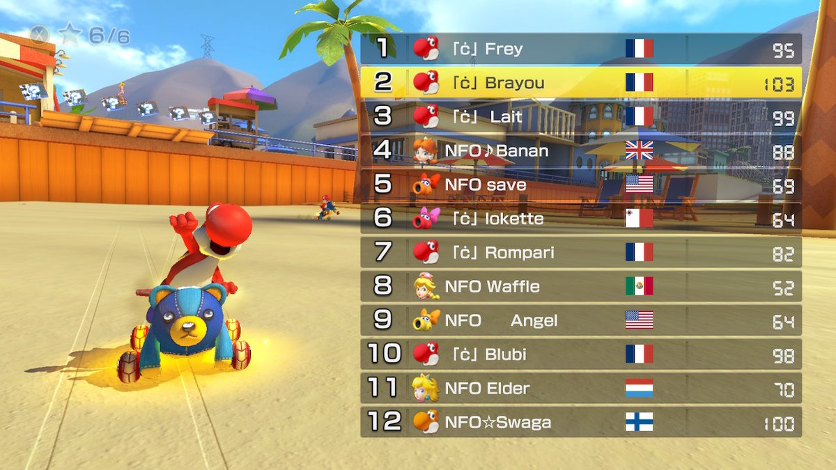 Brayouu19's tweet photo. #MK8D #NintendoSwitch https://t.co/V01fjpbIZU