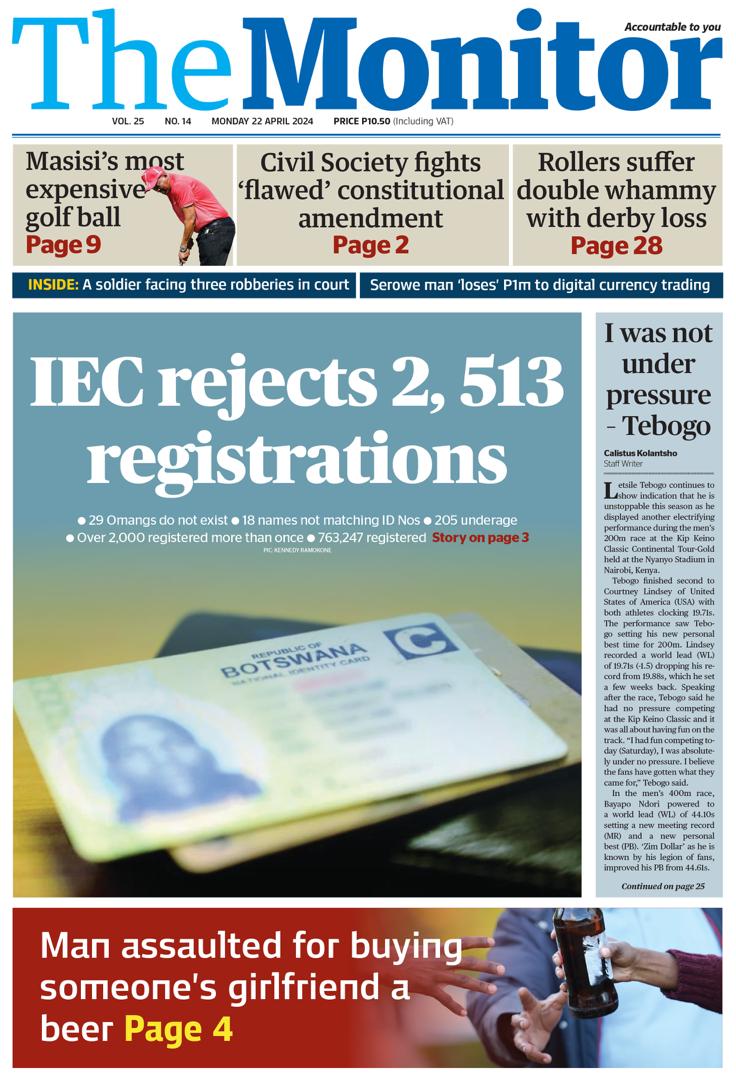 #FrontPage this week: IEC rejects 2,513 registrations