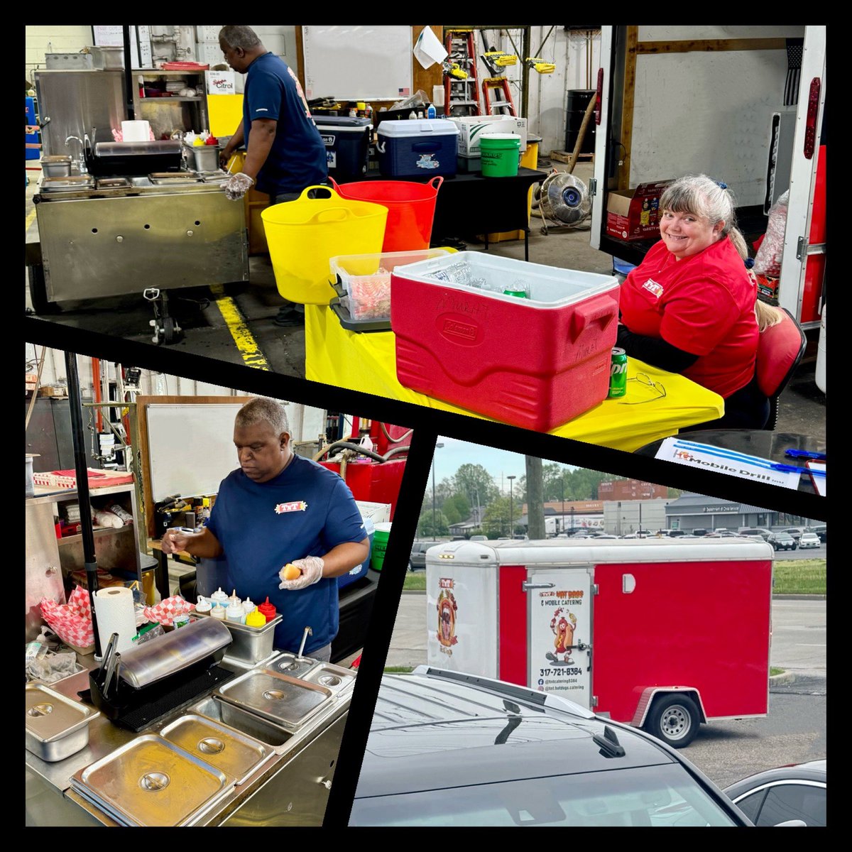 MobileDrillIntl's tweet photo. Big thanks to Tony and Mo from TNT Hot Dogs & Mobile Catering for making MDI’s Employee Appreciation Day Friday a big success!
Great food great people !
#employeeappreciation #hotdogs #tnthotdogs&mobilecatering #mobiledrill #madeinamerica https://t.co/18xxoKZzpR
