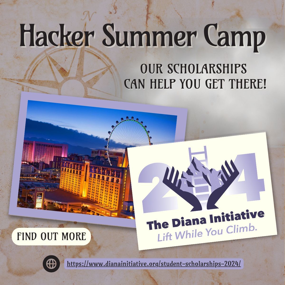 Are you a student interested in info/cyber security? Apply for our scholarship and you could be awarded financial aid and tickets to attend multiple infosec conferences in Las Vegas the first week of August! apply by 19 May! buff.ly/3vwG9RZ #TDI2024 #LiftWhileYouClimb