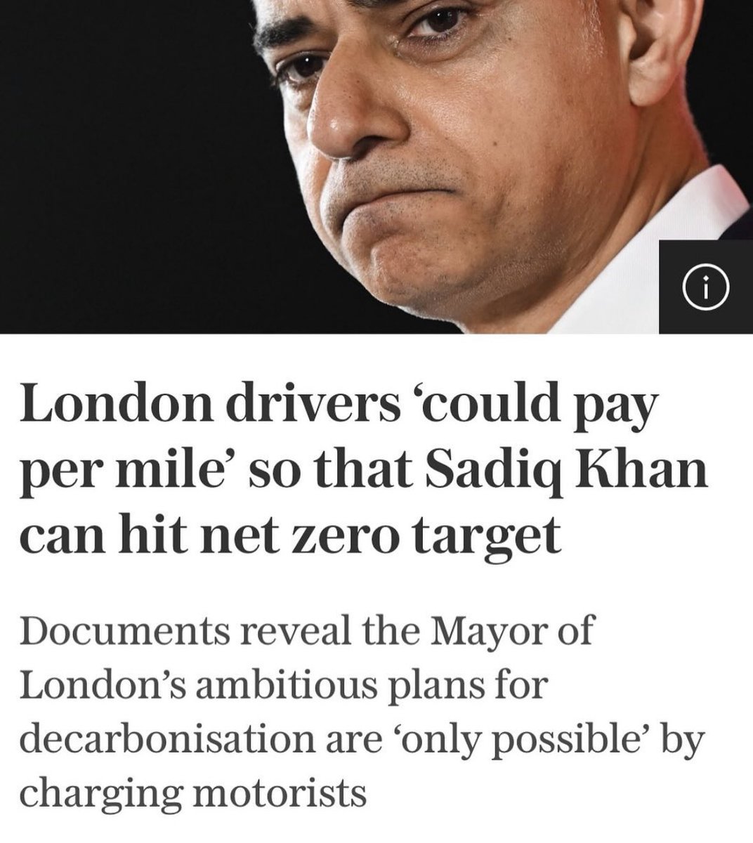 Myself & many others warned you that he’d do this,we were called conspiracy theorists & other slurs. If he gets in again, that’s EXACTLY what he’ll do. Then it will come to a town near you. The Mayor is not to be trusted & label us as far right. @SadiqKhan l @MayorofLondon