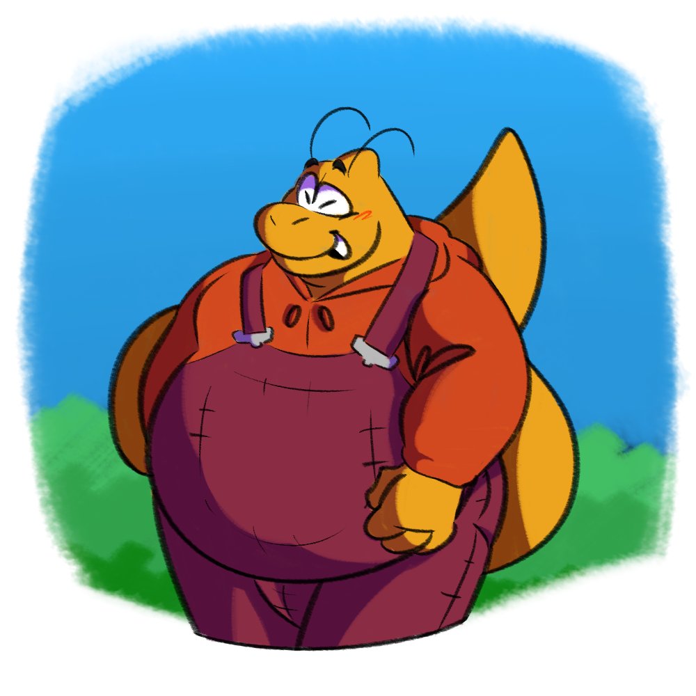 Its been a good while since the last time i drew @FattyDragonite , so lets see how i can draw him now :] (sorry for the repost i forgot his tail LMAO)